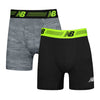 New Balance - Men's 9" Premium 2 Pack Boxer Brief (NB3019-2 041N)