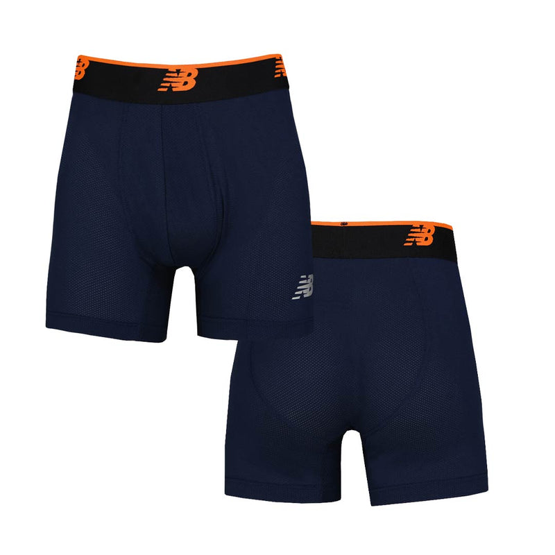 New Balance - Men's Athletic Mesh 3 Pack Boxer Brief (NB3015-3 818N)