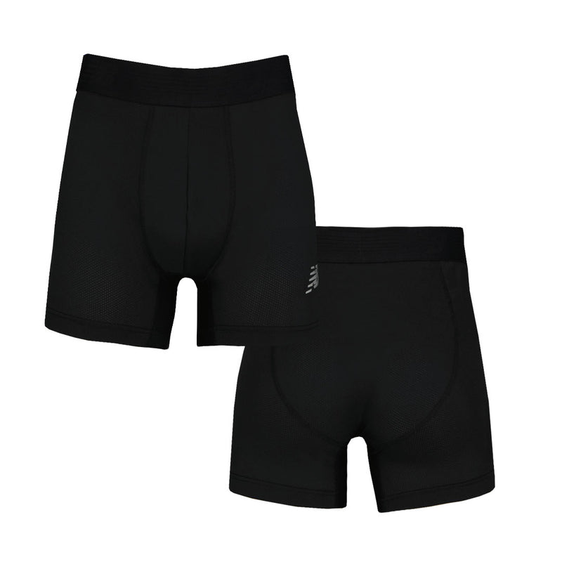 New Balance - Men's Athletic Mesh 3 Pack Boxer Brief (NB3015-3 988N)