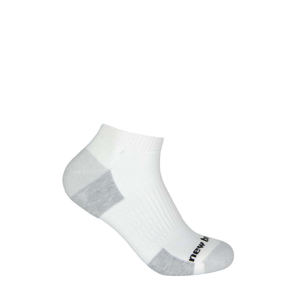 New Balance - Men's Cushioned Low Cut 6 Pack Socks (LAS83576 WT)