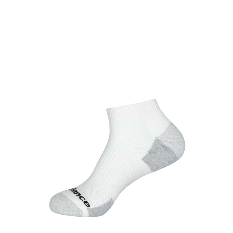 New Balance - Men's Cushioned Low Cut 6 Pack Socks (LAS83576 WT)