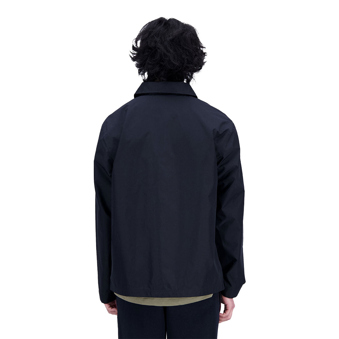 New Balance Men s Essentials Coach Jacket MJ31531 BK SVP Sports