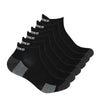 New Balance - Men's Essentials No Show Tab 6 Pack Socks (LAS83156 BK)