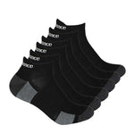 New Balance - Men's Essentials No Show Tab 6 Pack Socks (LAS83156 BK)