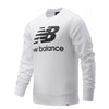 New Balance - Sweat-shirt Essentials Stacked Logo pour hommes (MT03560 WT) 