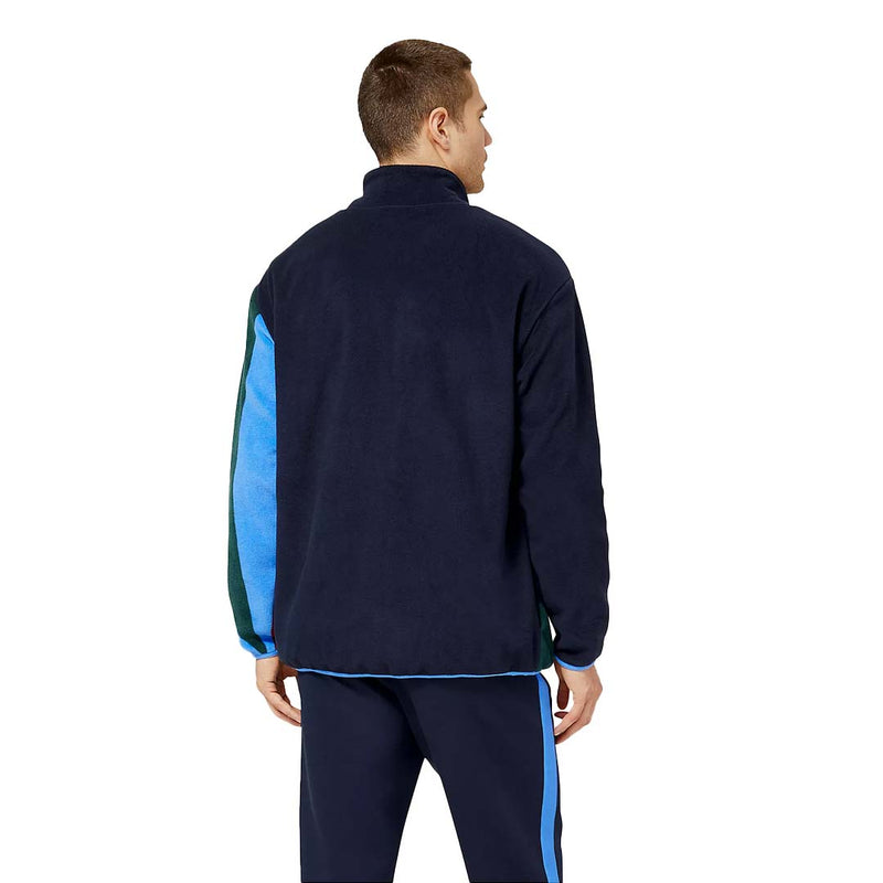 New Balance - Veste polaire abstraite Hoops pour hommes (MJ23584 ECL) 