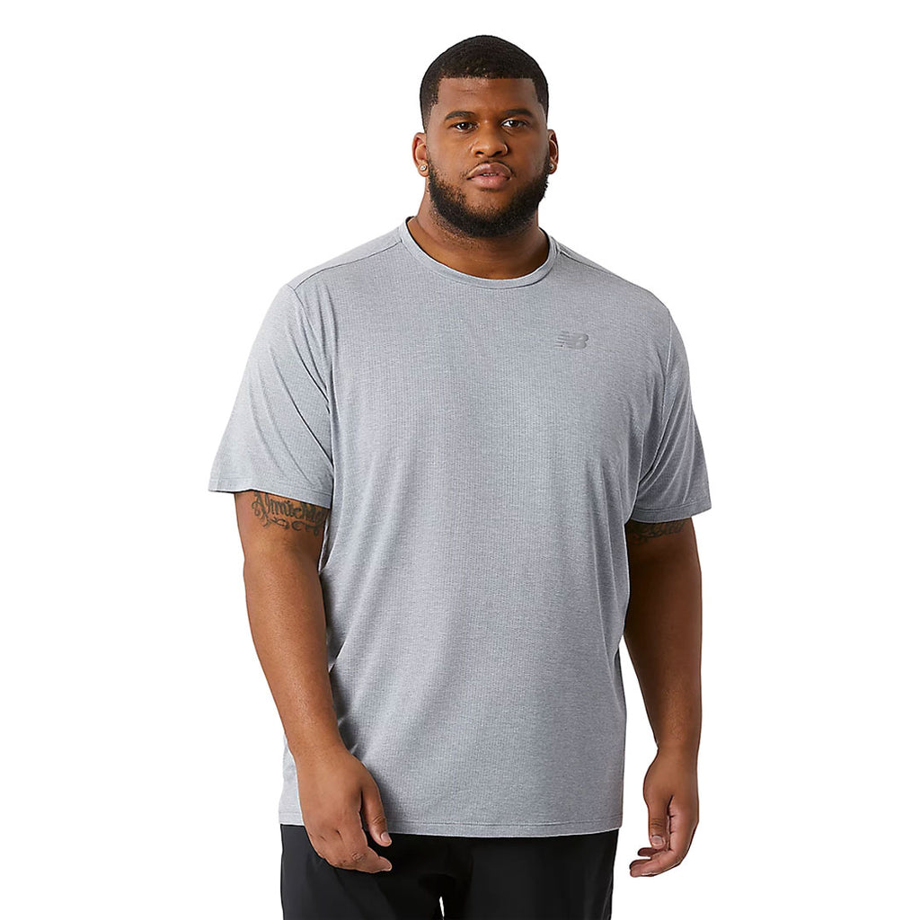 New Balance - Men's Impact Run Short Sleeve T-Shirt (MTX21262 AG)