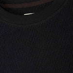 New Balance - T-shirt thermique à manches longues fabriqué aux États-Unis pour hommes (MT23546 BK) 