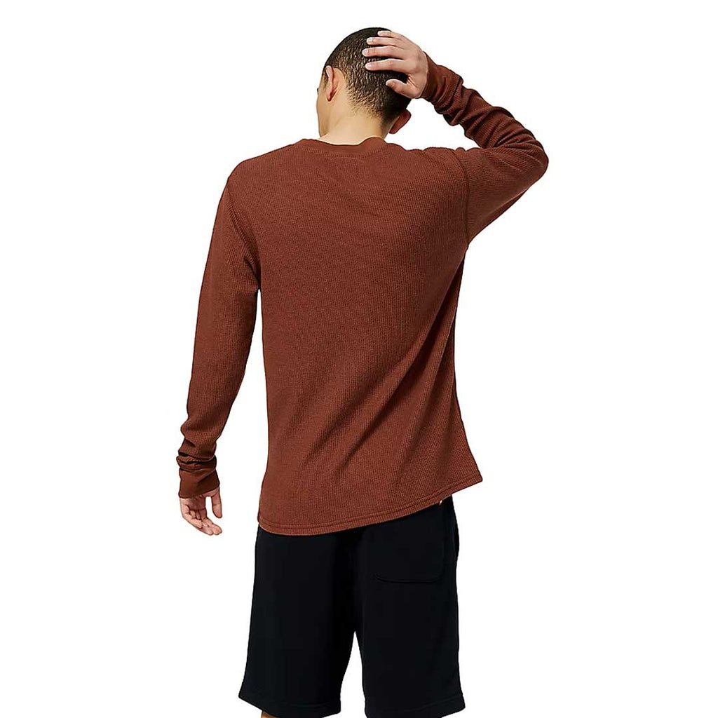 New Balance - T-shirt thermique à manches longues fabriqué aux États-Unis pour hommes (MT23546 ROK) 