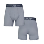 New Balance - Men's Premium  Performance 2 Pack Boxer Brief (NB3003-2 043N)