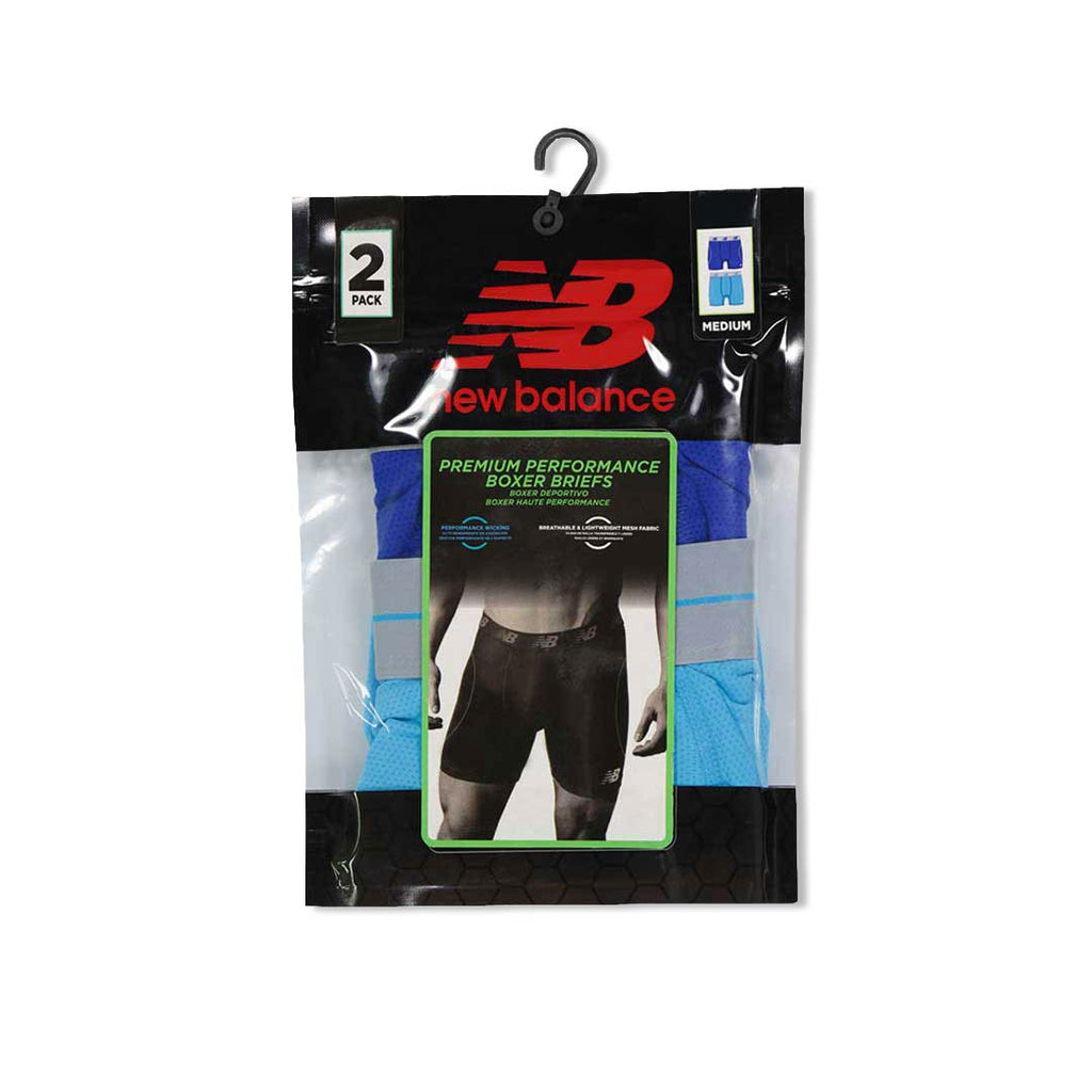 New Balance - Men's Premium Performance 2 Pack Boxer Brief (NB3003-2 442N)