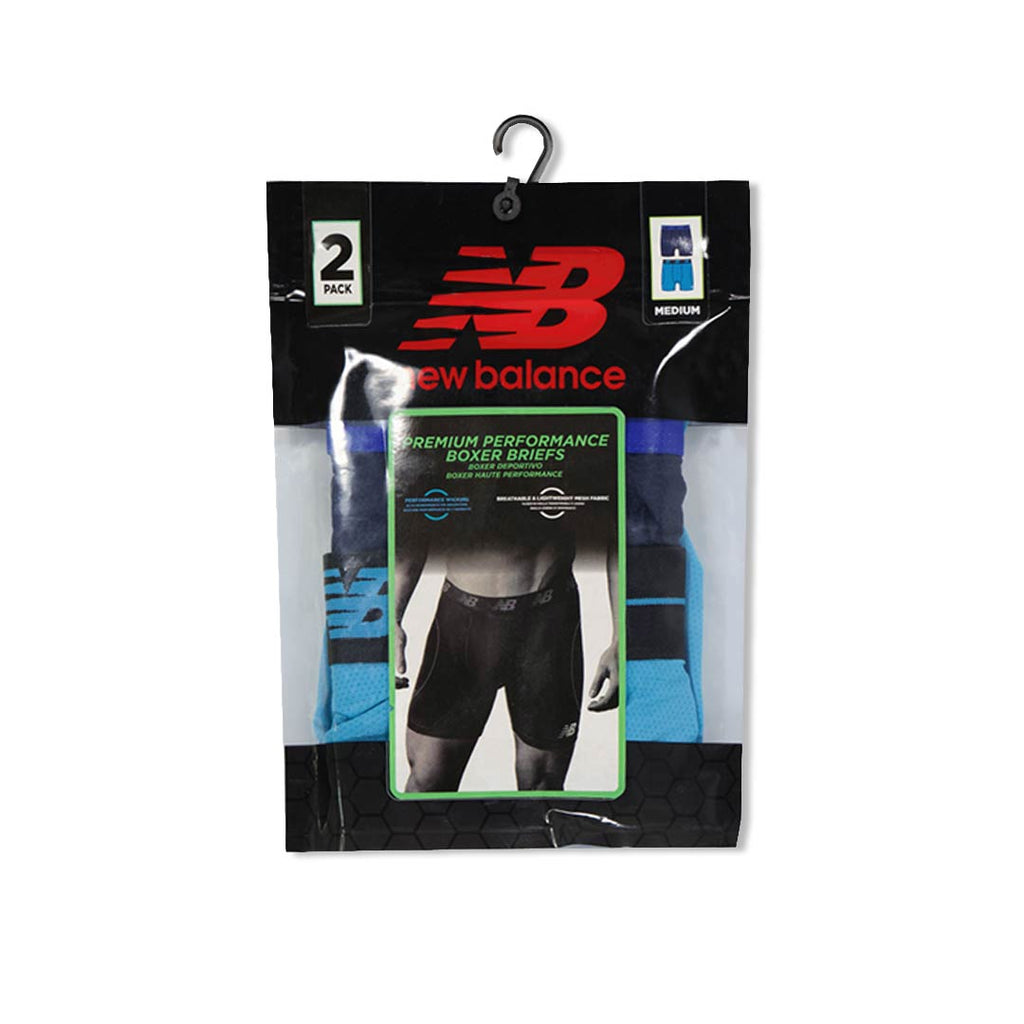 New Balance - Men's Premium  Performance 2 Pack Boxer Brief (NB3003-2 481N)