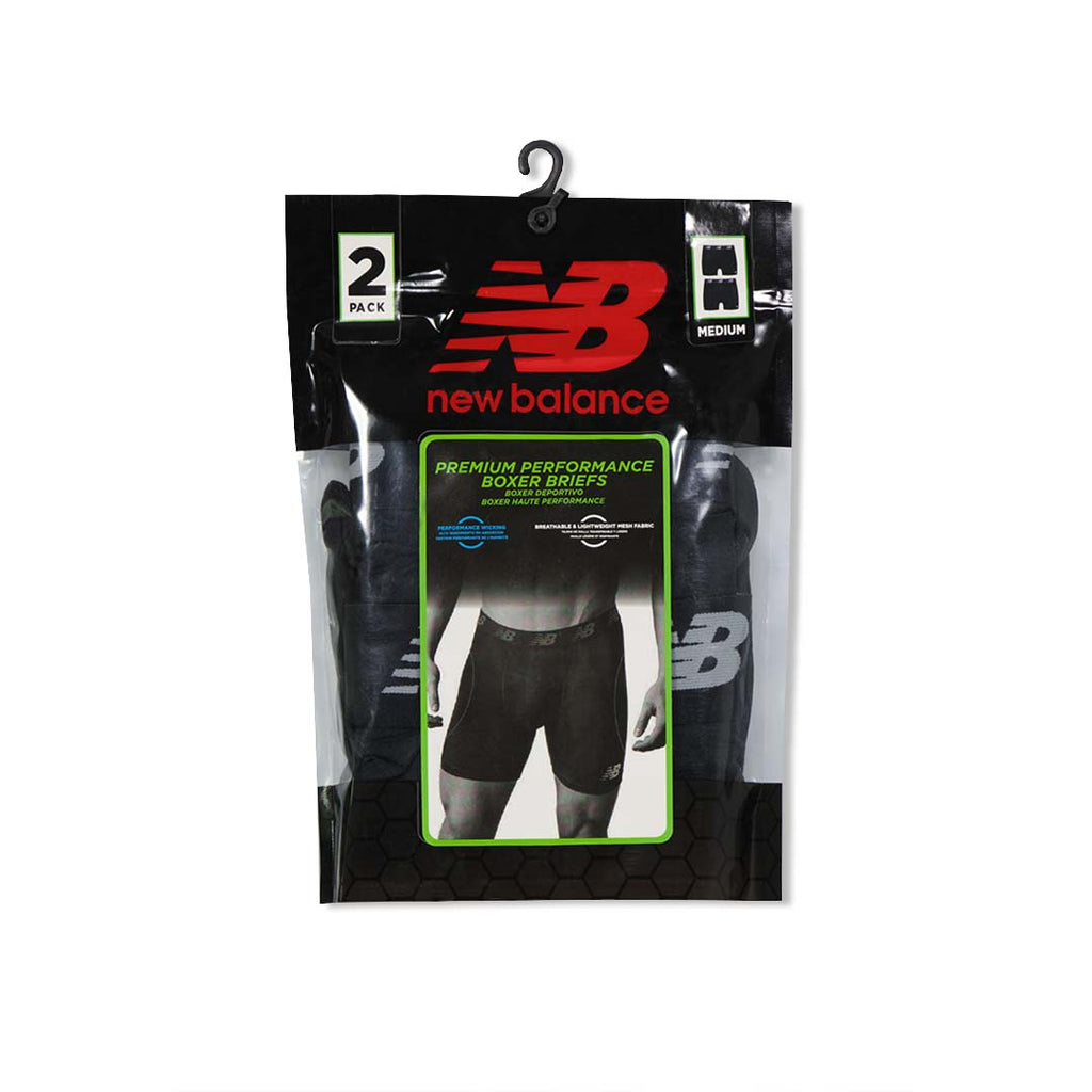 New Balance - Men's Premium Performance 2 Pack Boxer Brief (NB3003-2 960N)