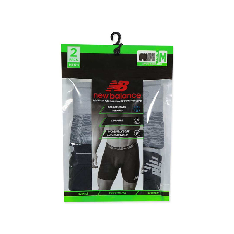 New Balance - Men's Premium 2 Pack Boxer Brief (NB3001-2 041N)