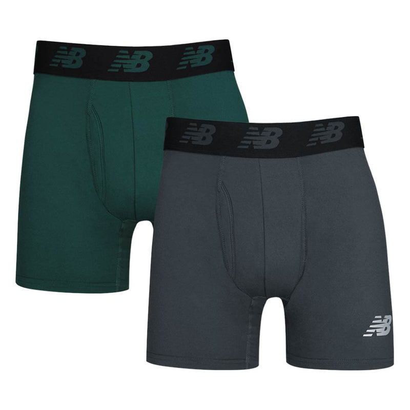 New Balance - Men's Premium 2 Pack Boxer Brief (NB3001-2 341N)