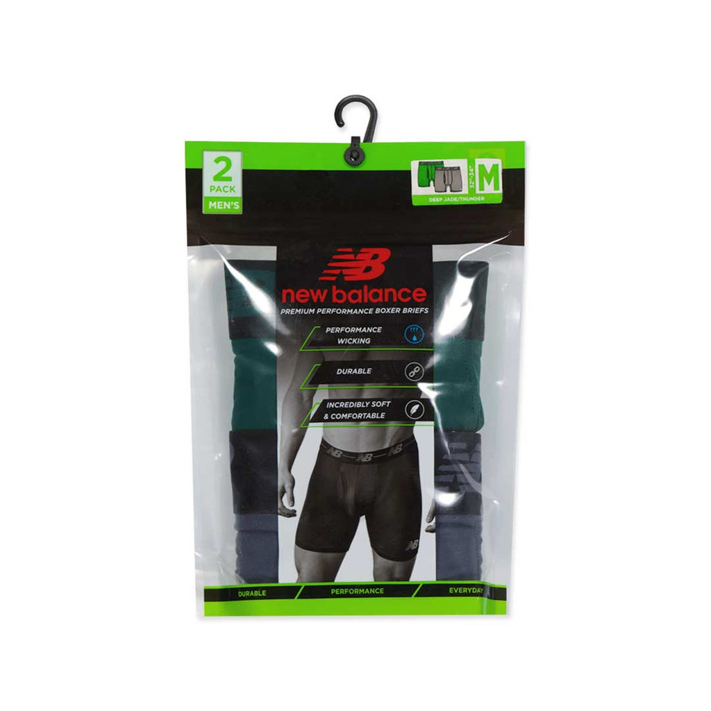 New Balance - Men's Premium 2 Pack Boxer Brief (NB3001-2 341N)