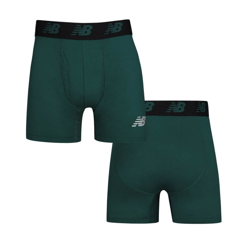 New Balance - Men's Premium 2 Pack Boxer Brief (NB3001-2 341N)