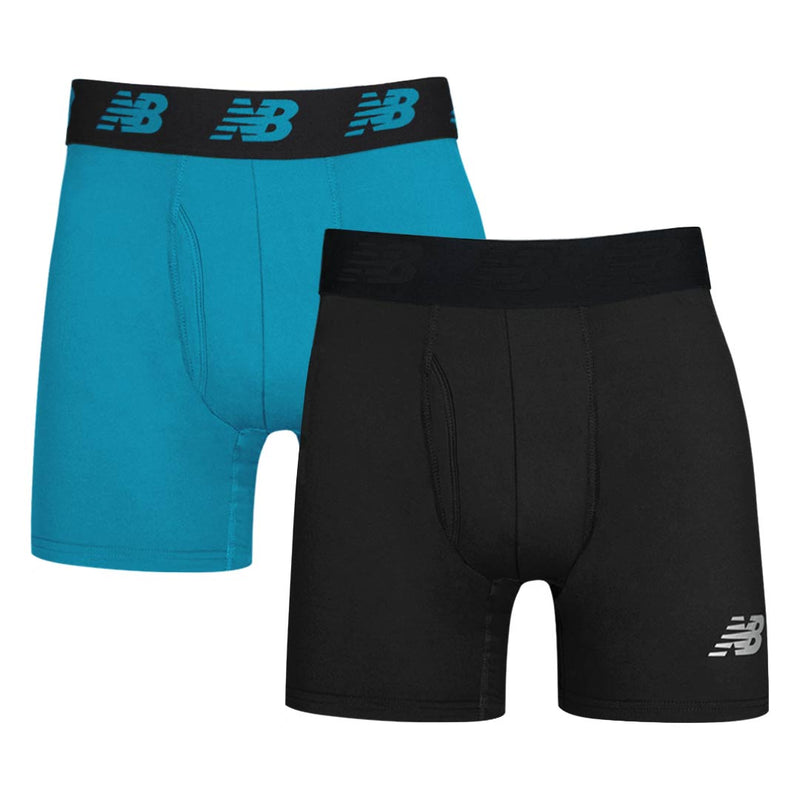 New Balance - Men's Premium 2 Pack Boxer Brief (NB3001-2 477N)