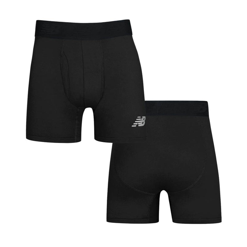 New Balance - Men's Premium 2 Pack Boxer Brief (NB3001-2 477N)