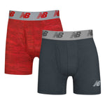 New Balance - Men's Premium 2 Pack Boxer Brief (NB3001-2 928N)