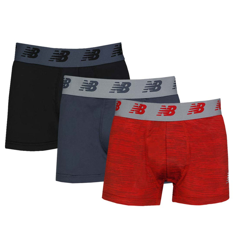New Balance - Men's Premium 3 Pack Performance Boxer Brief (NB3009-3 934N)