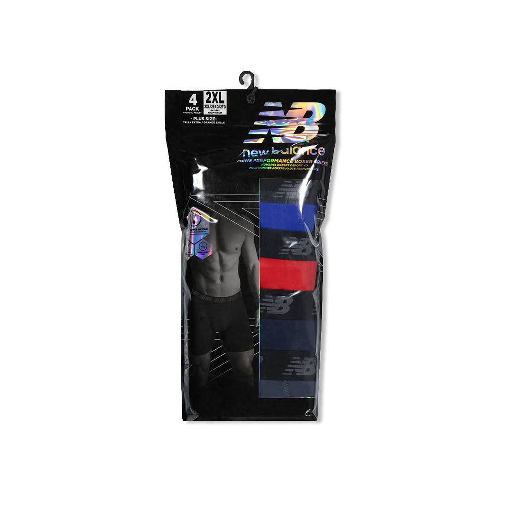 New Balance - Men's Premium 4 Pack Performance Boxer Brief (NB3017-4X 466N)