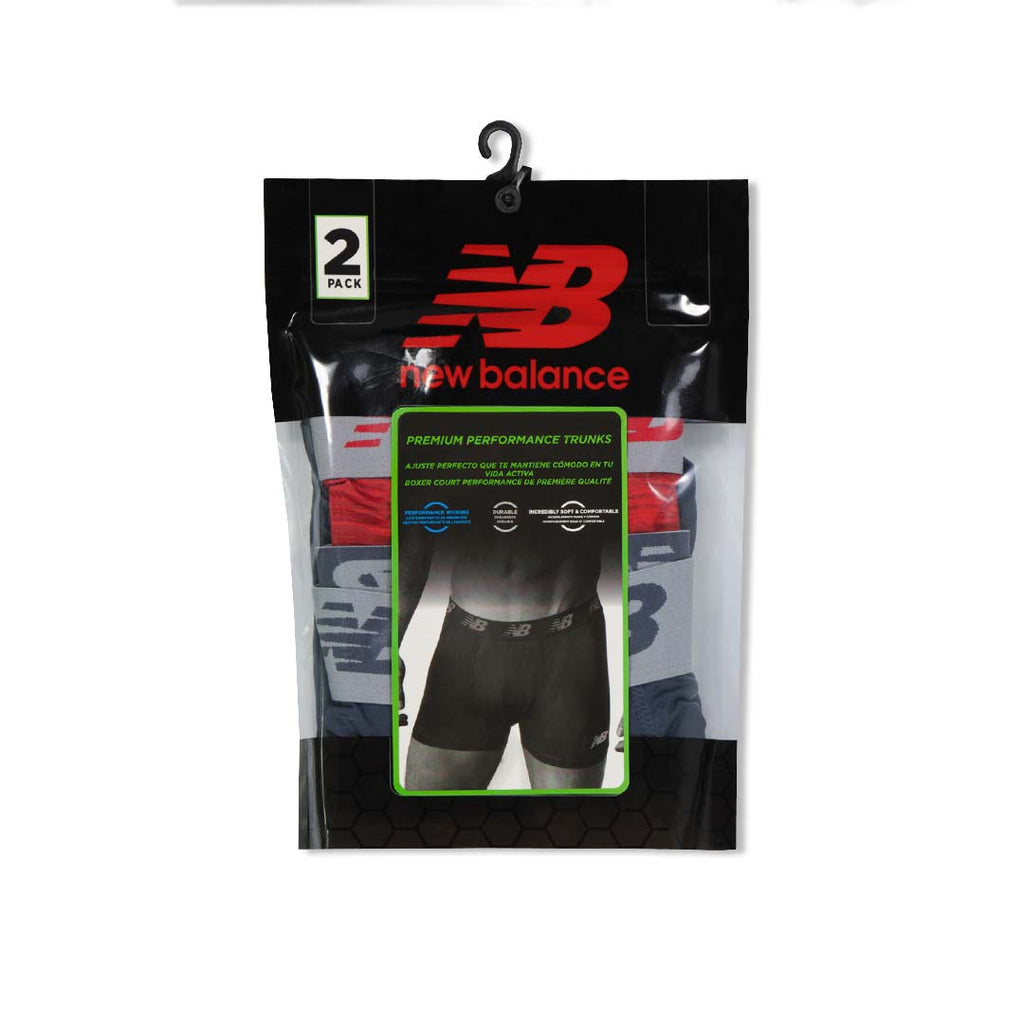 New Balance - Men's Premium Performance 2 Pack Boxer Brief (NB3009-2 928N)