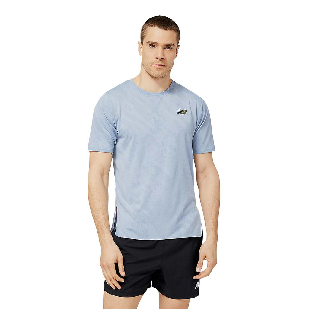 New Balance - Men's Q Speed Jacquard Short Sleeve T-Shirt (MT23281 LAY)