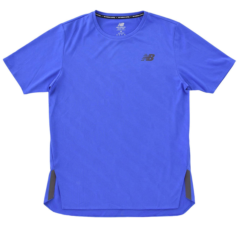 New Balance - T-shirt à manches courtes en jacquard Q Speed ​​pour hommes (MT23281 MIB) 