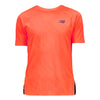 New Balance - T-shirt à manches courtes en jacquard Q Speed ​​pour hommes (MT23281 NDF) 