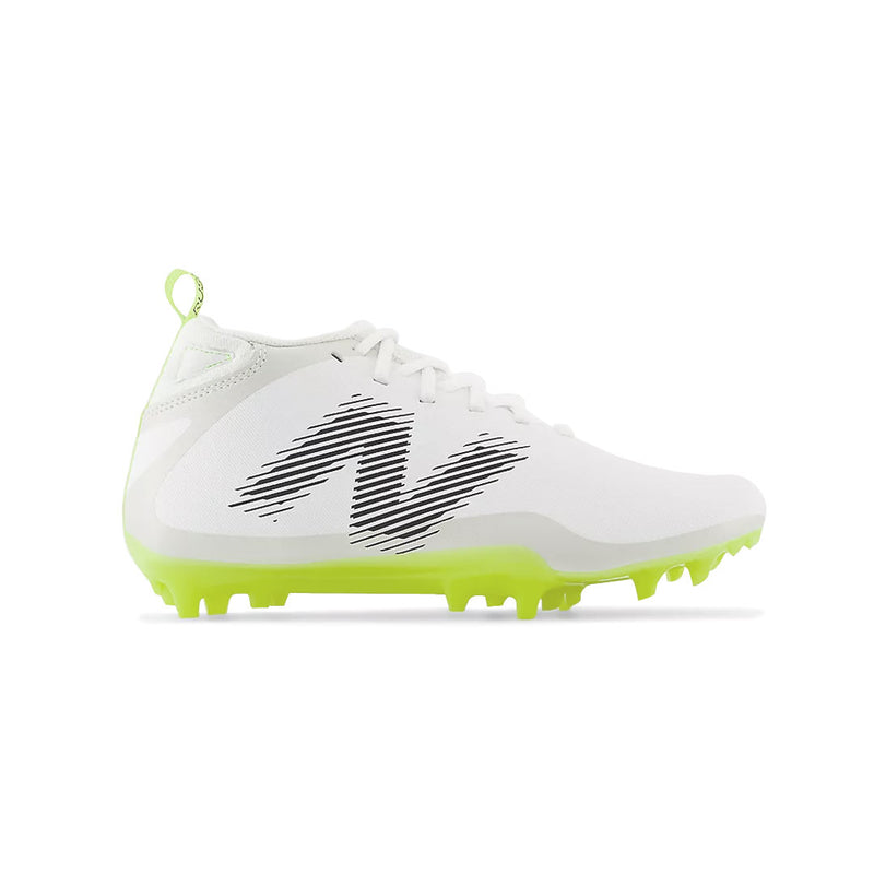 New Balance - Men's Rush V4 Mid Lacrosse Cleats (Wide) (RUSHMWT4-2E)