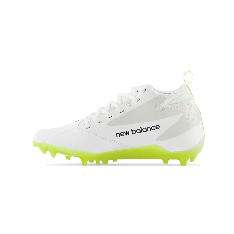 New Balance - Men's Rush V4 Mid Lacrosse Cleats (Wide) (RUSHMWT4-2E)