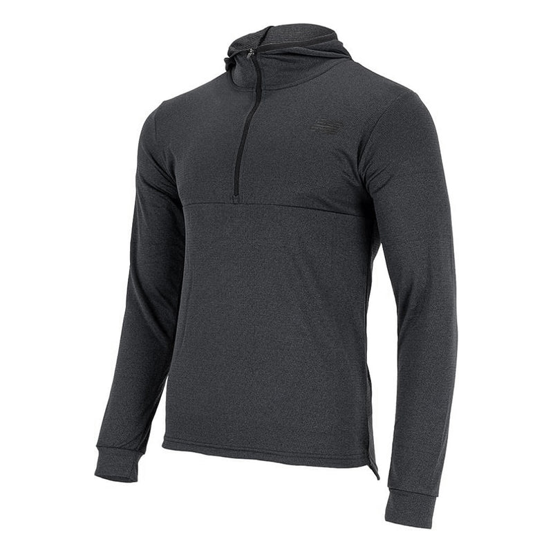 New Balance - Men's Tenacity Hooded 1/4 Zip Track Jacket (MT21089 BK)