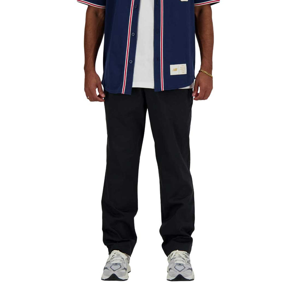 New Balance - Men's Twill Straight Pant (MP41575 BK)