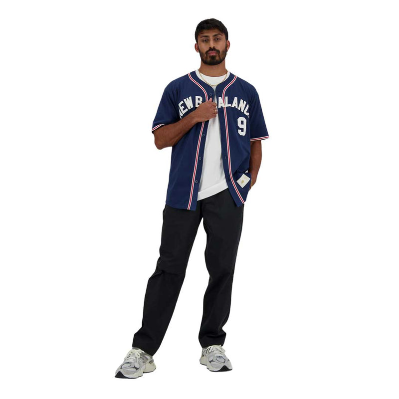 New Balance - Men's Twill Straight Pant (MP41575 BK)