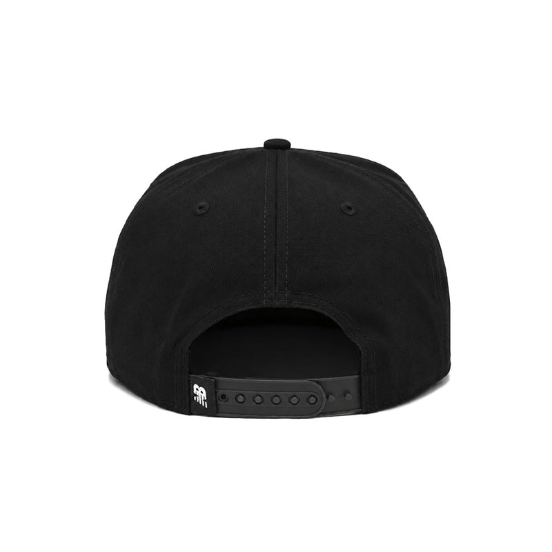 New Balance - Numeric 5 Panel Flat Brim Cap (LAH43008 BK)