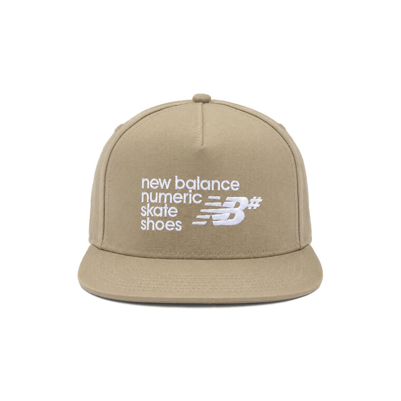 New Balance - Numeric 5 Panel Flat Brim Cap (LAH43008 SOT)