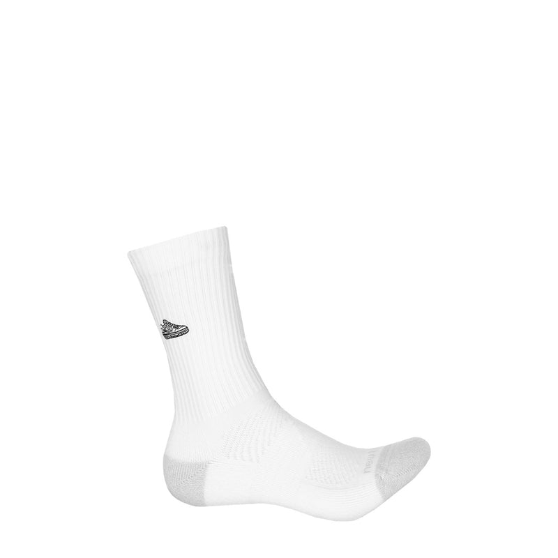 New Balance - Unisex Active Premium 2 Pack Crew Socks (LAS25112 WT)