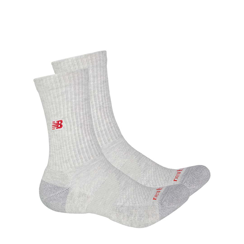 New Balance - Unisex Active Premium 2 Pack Crew Socks (LAS25302 AG)