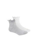New Balance - Unisex Active Ruffle 1/4 Socks (LAS15114 AS)