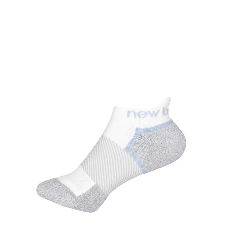 New Balance - Unisex Compression No Show Socks (LAS38121 WT)