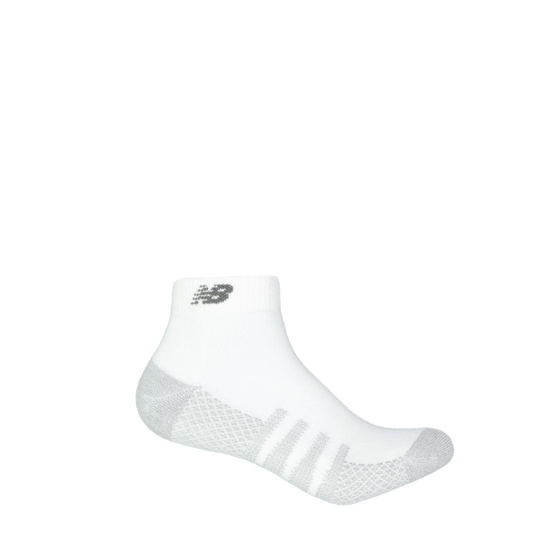 New Balance - Unisex Coolmax 2 Pack Low Cut Socks (LAS70272 WT)