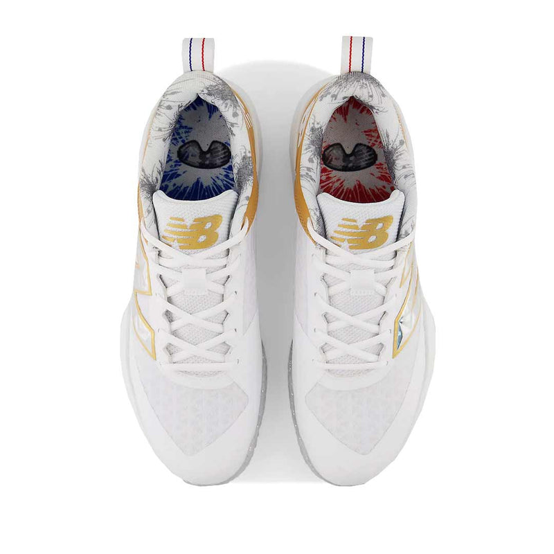 New Balance - Unisex FuelCell 4040 v8 Turf Ring Season Baseball Shoes (T4040PP8-D)