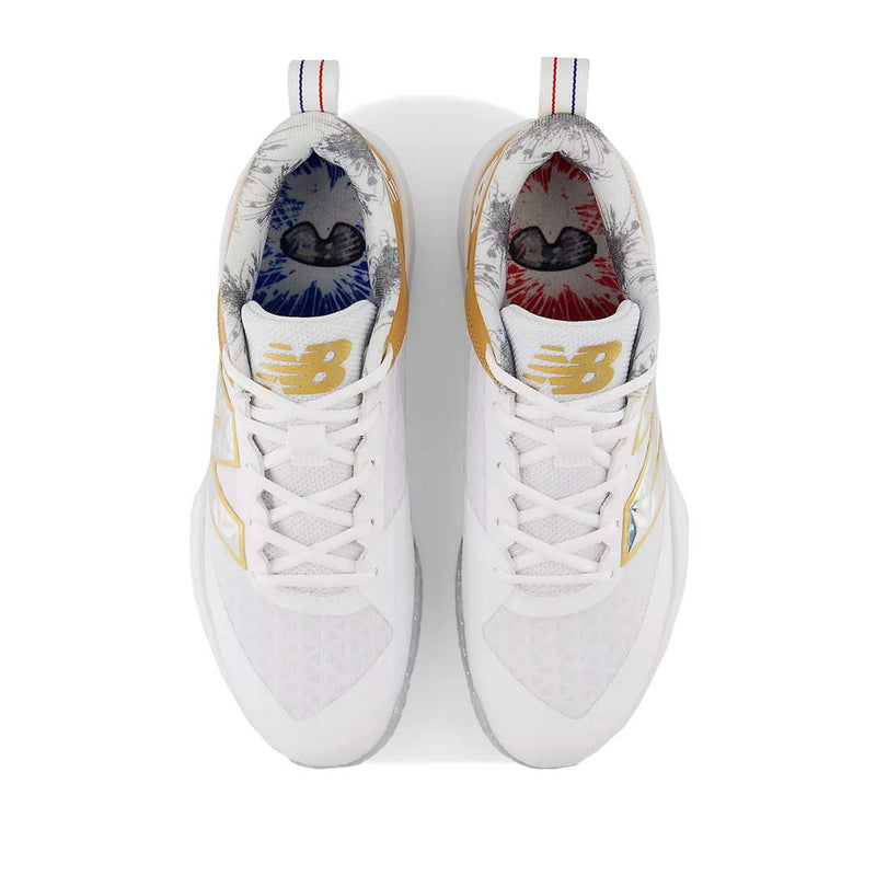 New Balance - Men's FuelCell 4040 v8 Turf Ring Season Baseball Shoes (Wide) (T4040PP8-2E)