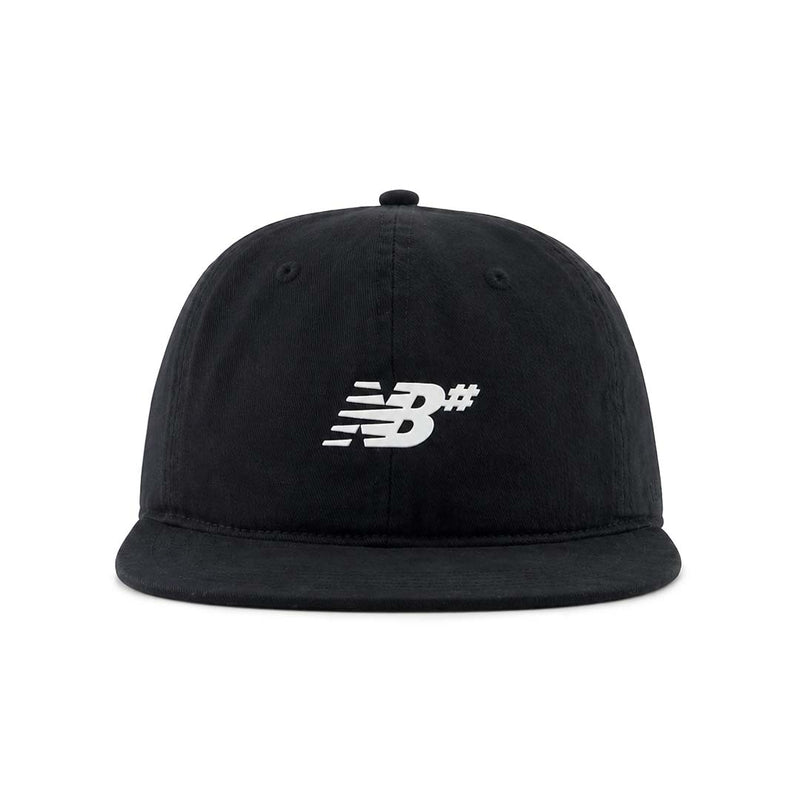 New Balance - Unisex Numeric 6 Panel Deconstructed Hat (LAH43007 BK)