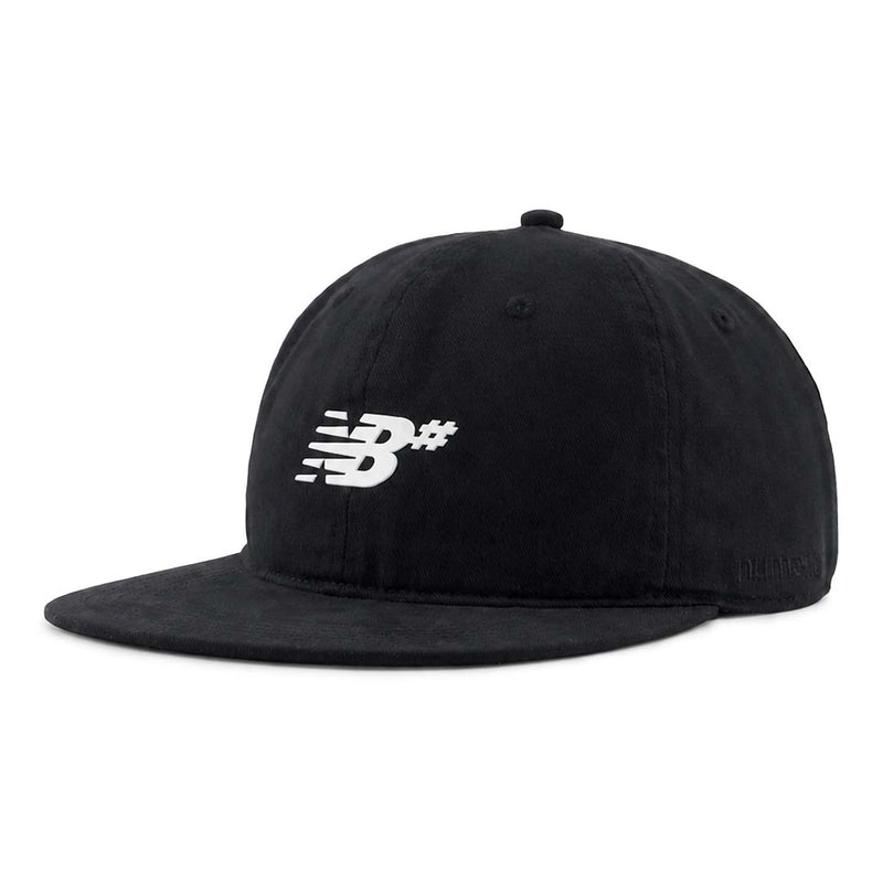 New Balance - Unisex Numeric 6 Panel Deconstructed Hat (LAH43007 BK)