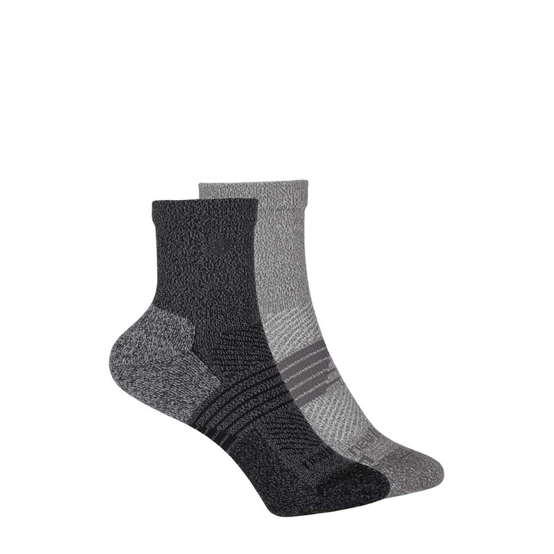 New Balance - Unisex Pro Training LT Quarter 2 Pack Socks (LAS25144 AS)