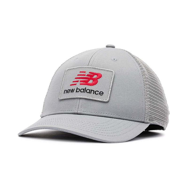 New Balance - Unisex Stacked Patch Logo Trucker Hat (LAH51016 SLA)