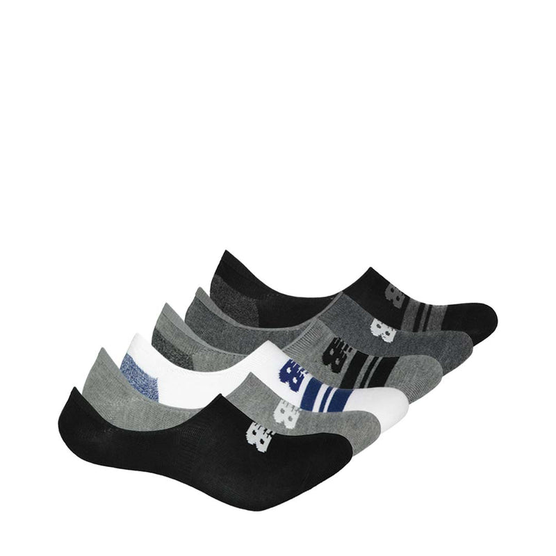 New Balance - Unisex Ultra Low No Show 6 Pack Socks (LAS20046 BM)
