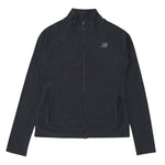New Balance - Veste de survêtement Space Dye pour femme (WJ11466 BK) 